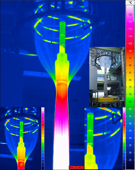 Thermografie macht Folien transparent